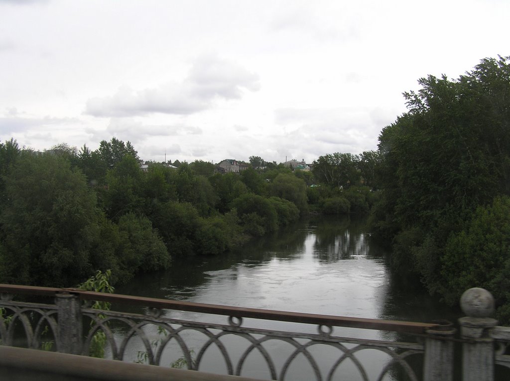 Река Ирень в Кунгуре