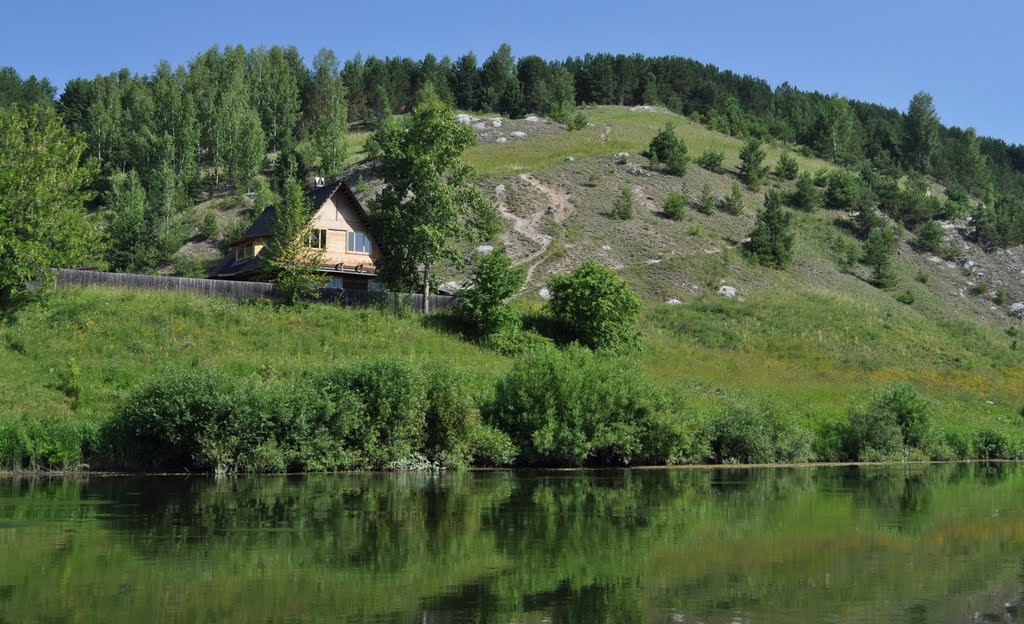 река Сылва в Кунгуре