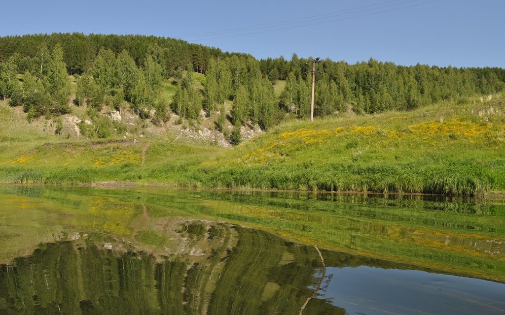 река Сылва в Кунгуре