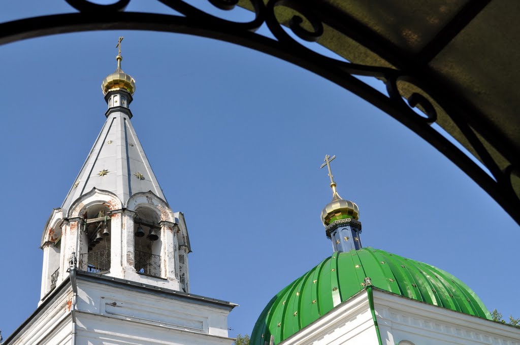 Купола Всехсвятской церкви