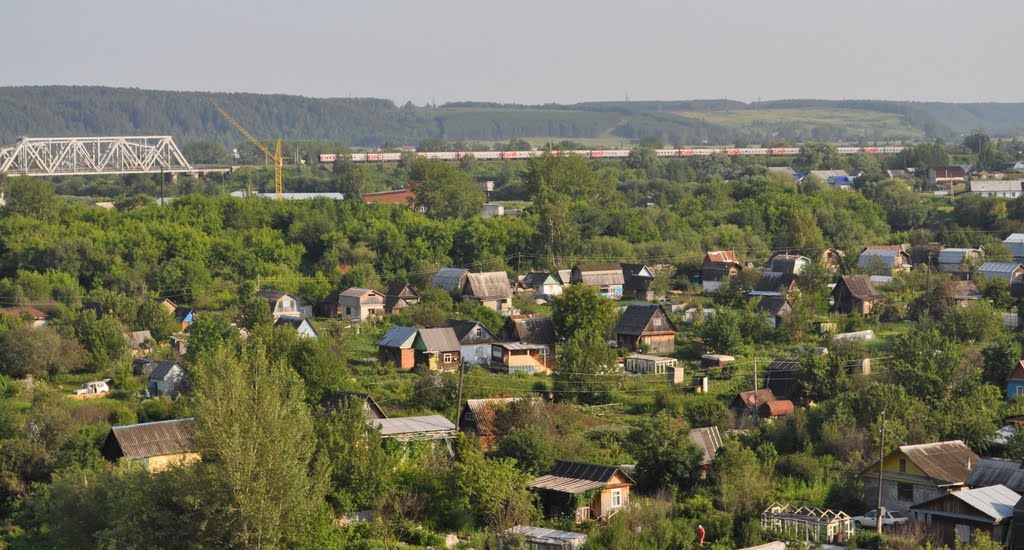 Железнодорожный мост в  Кунгуре
