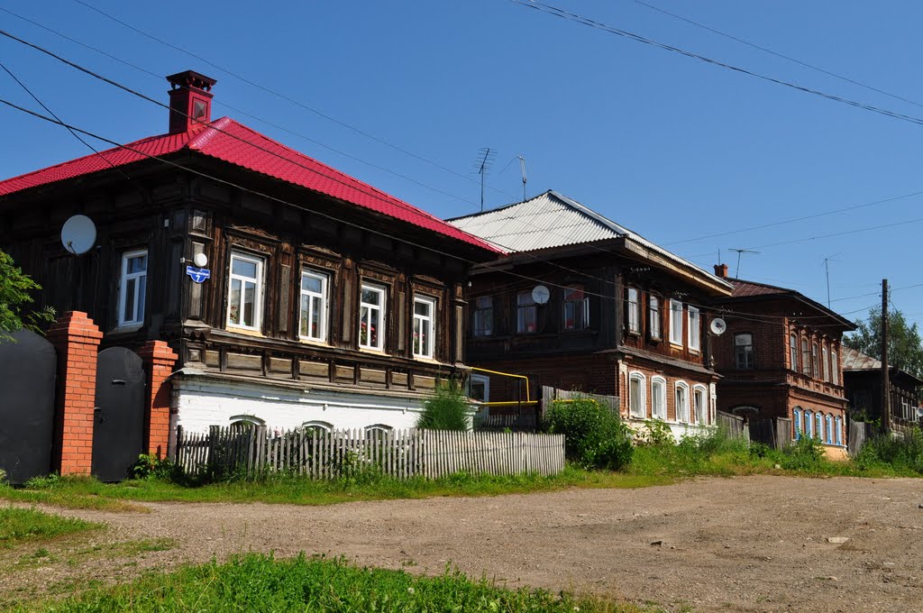 ул. Октябрьская в Кунгуре