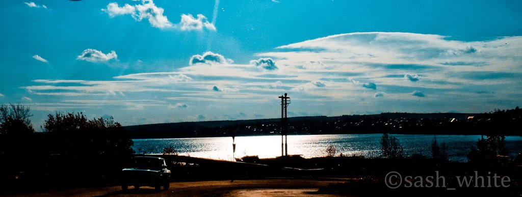 Пруд в городе Лысьва