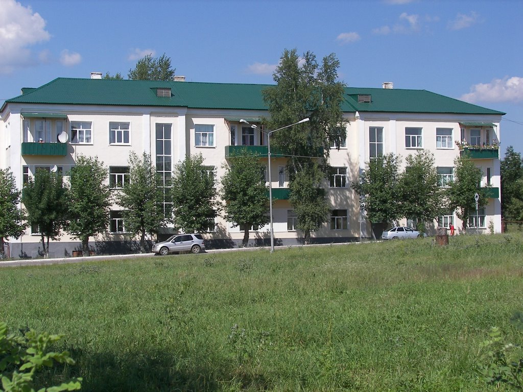 Lysva (Russland) New builings Uliza Mira