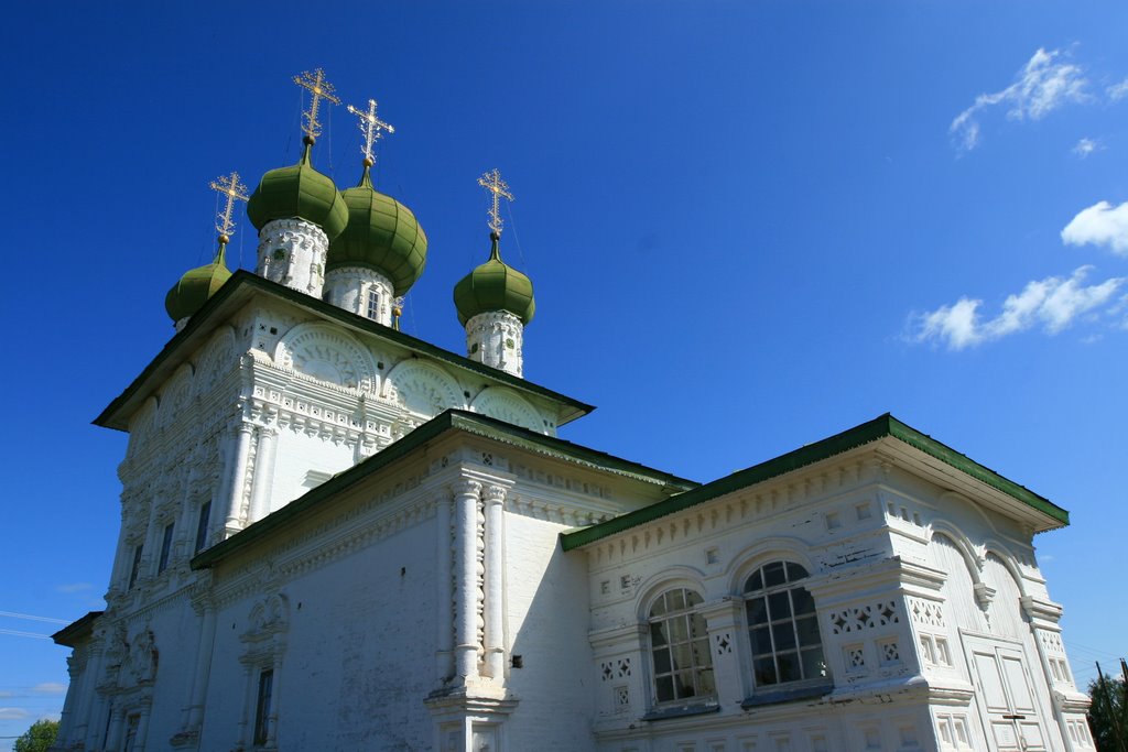 Nicolskaya Church founded in 1705 in the Nyrob village.