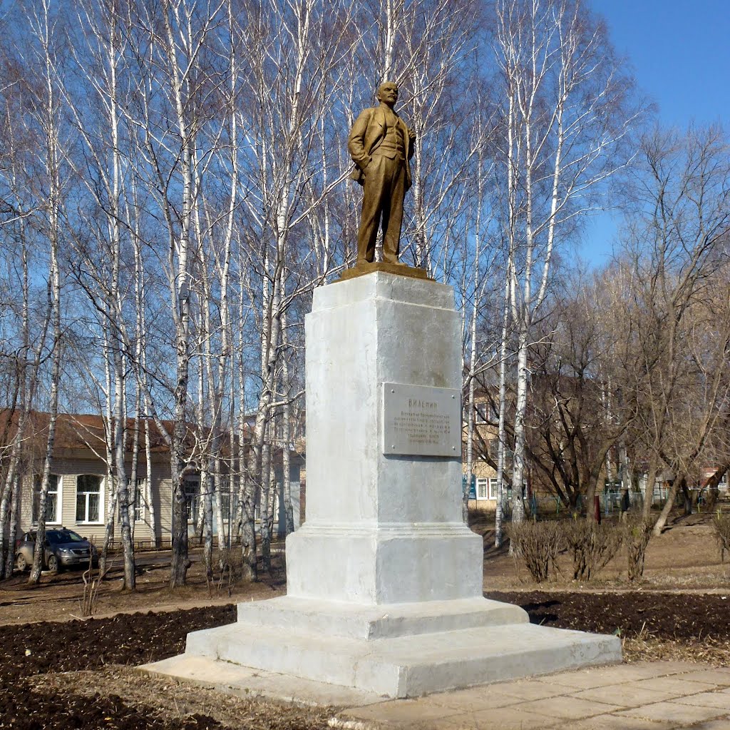 Нытва,памятник В.И.Ленину
