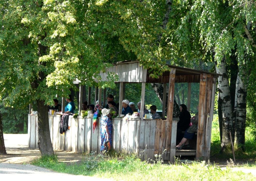 Торговая палатка, каких уже не увидишь