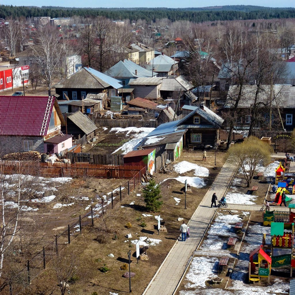 Парк Пермского периода. Очер, Пермский край