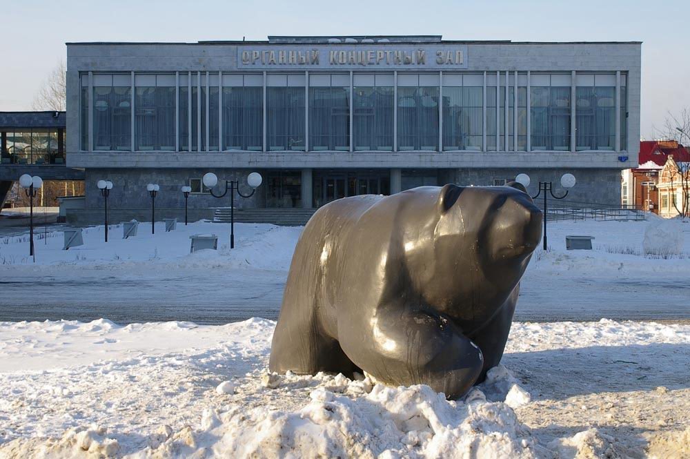 Символ Перми - медведь / A Bear is a symbol of Perm city (04/03/2007)