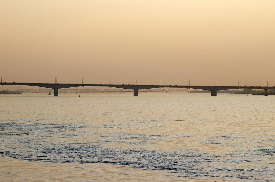 Коммунальный мост / Kommunalny (Communal) bridge over the Kama river (22/05/2007)
