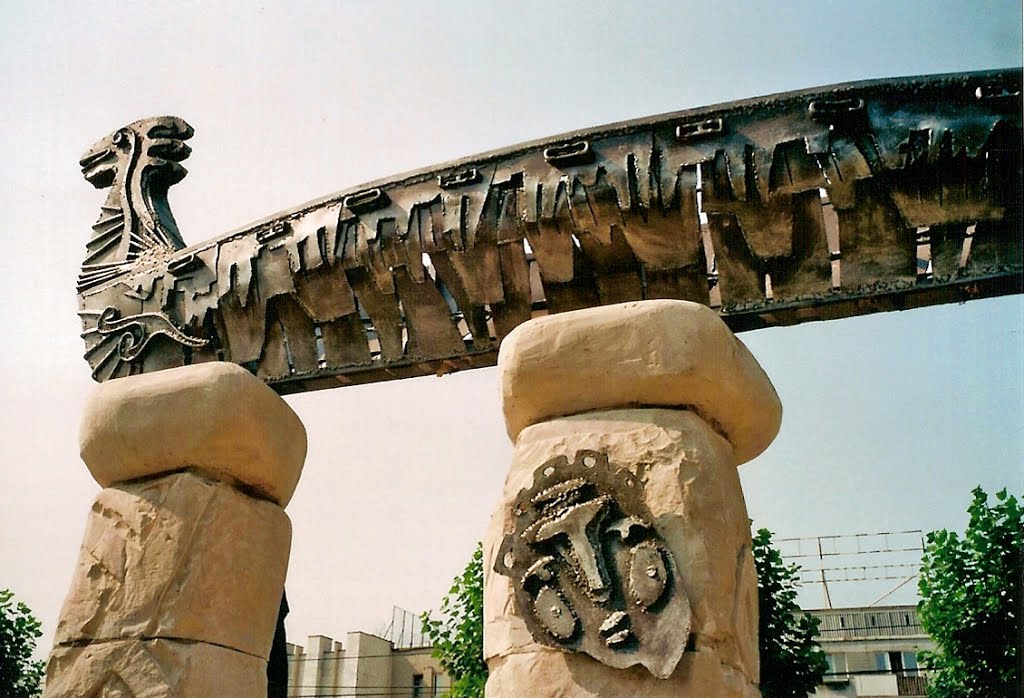 Permjakische Bronzeskulptur