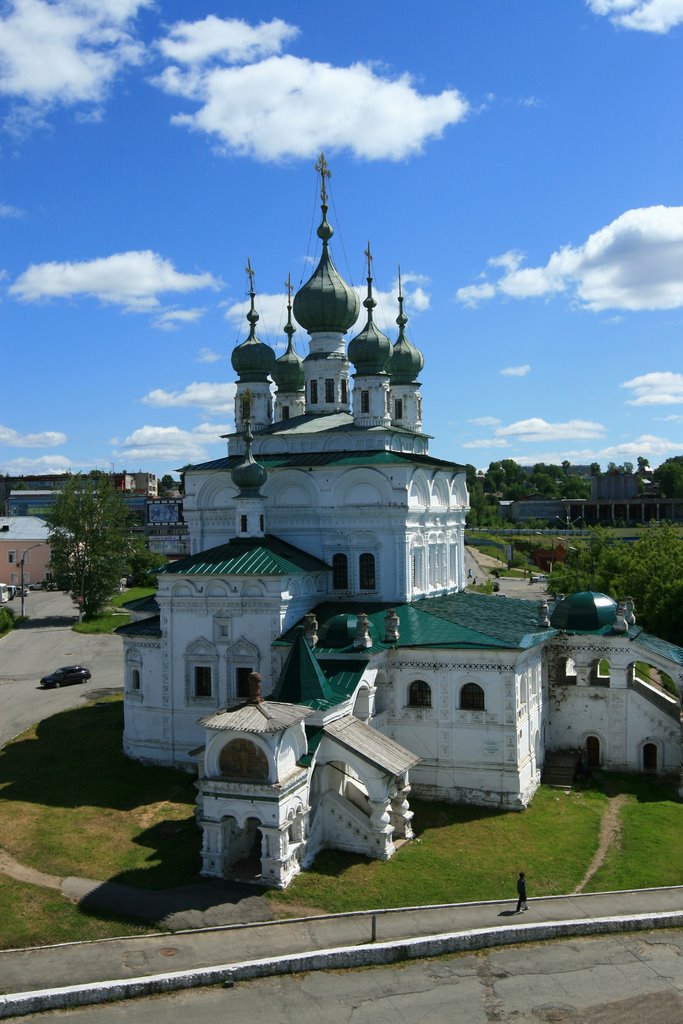The Holy Trinity Summer Cathedral from the Bell Tower.