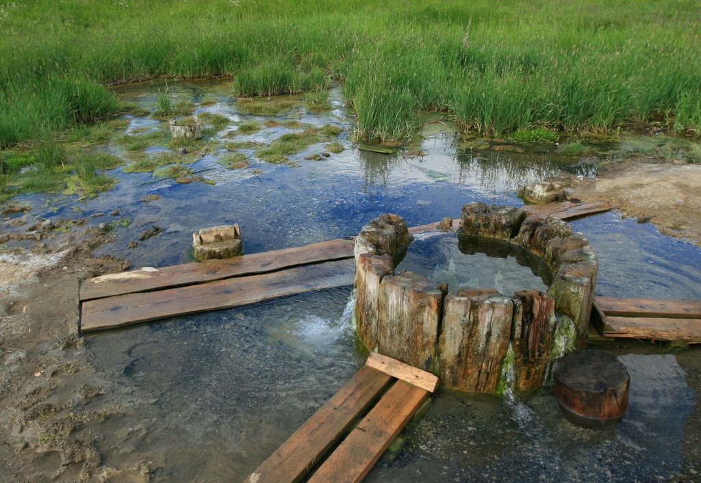 Mineral spring.