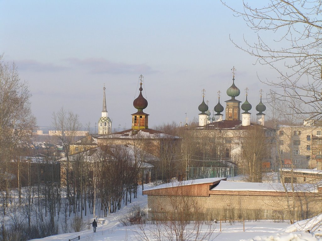 Архангельская и Спасская церкви