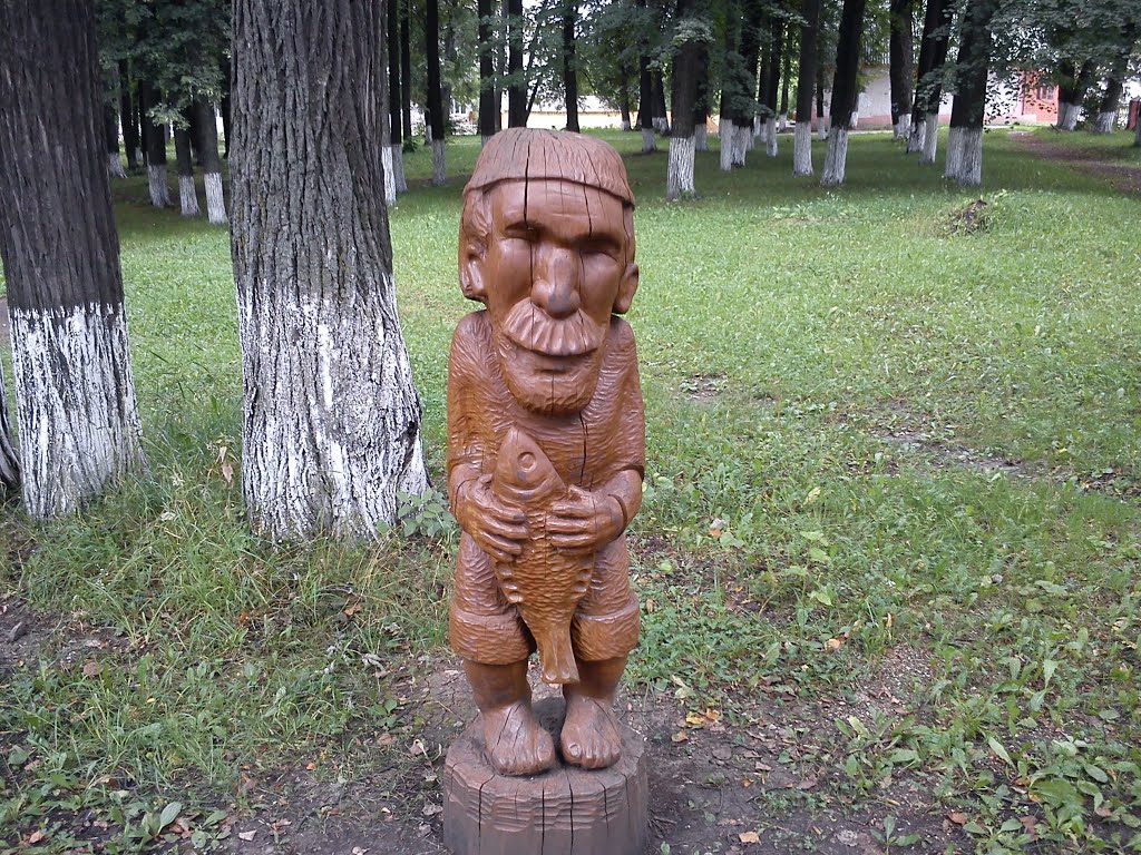 Деревянный дедушка