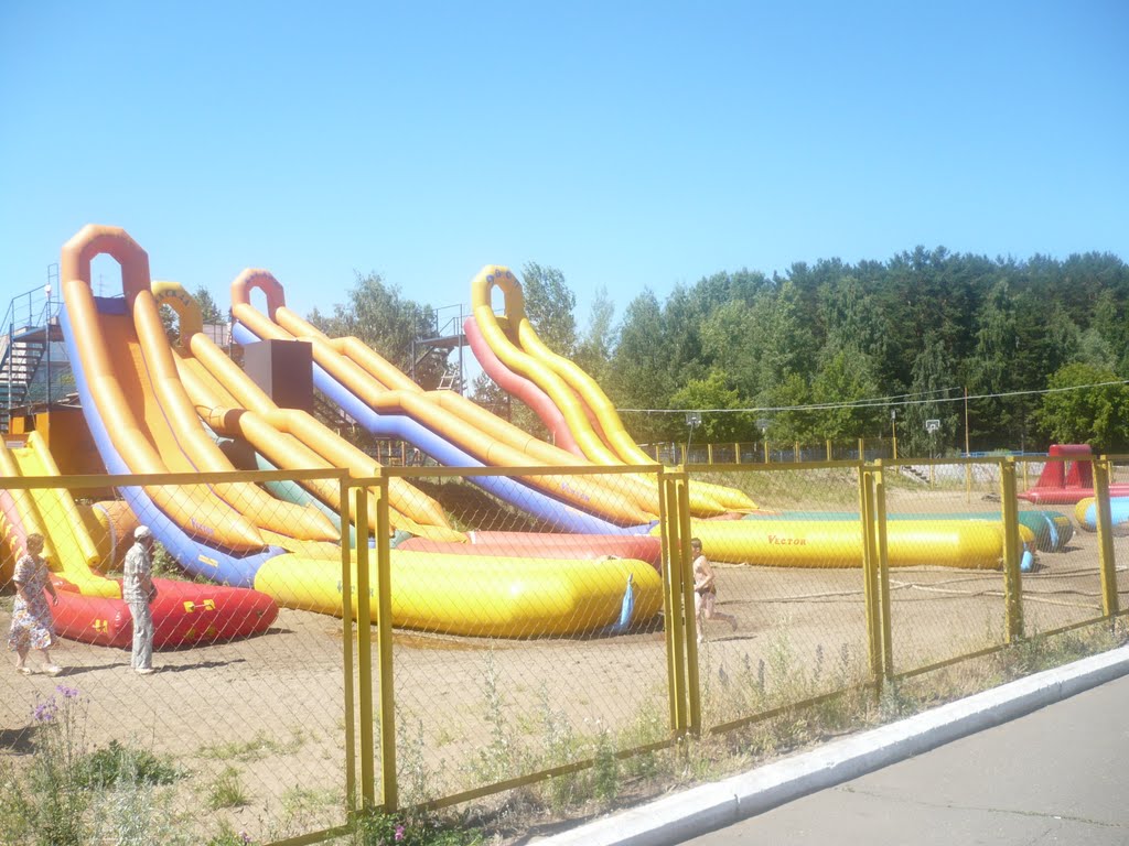 Горки аквапарка