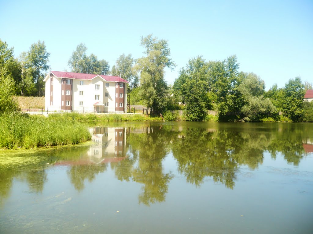 Hotel at lake