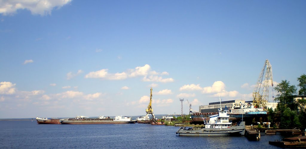 Пристань. Город Чайковский