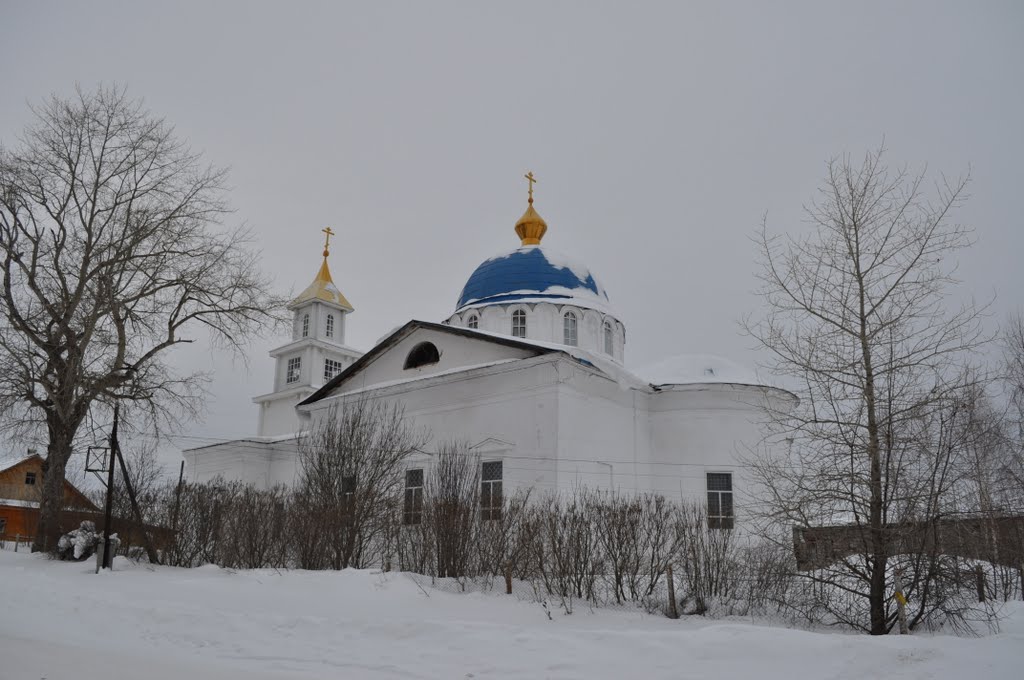 Воскресенская церковь в Частых
