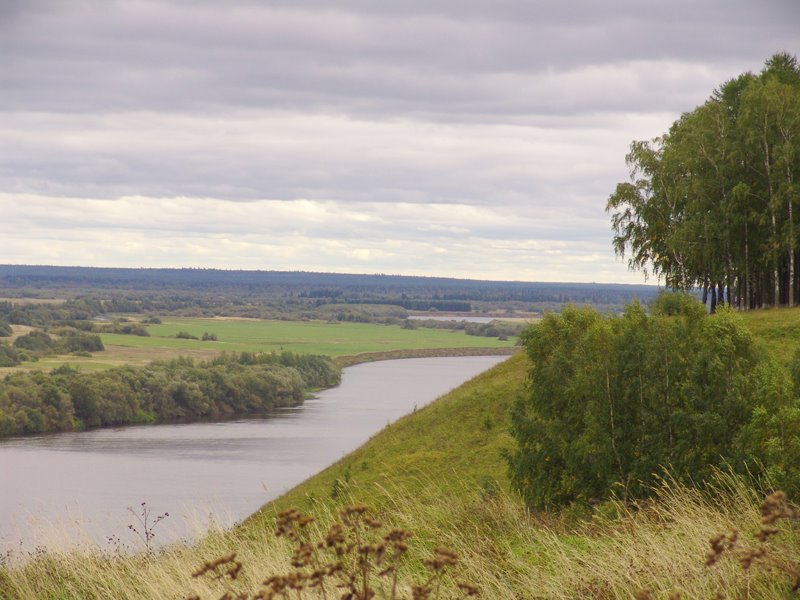 Чердынь.Река Колва