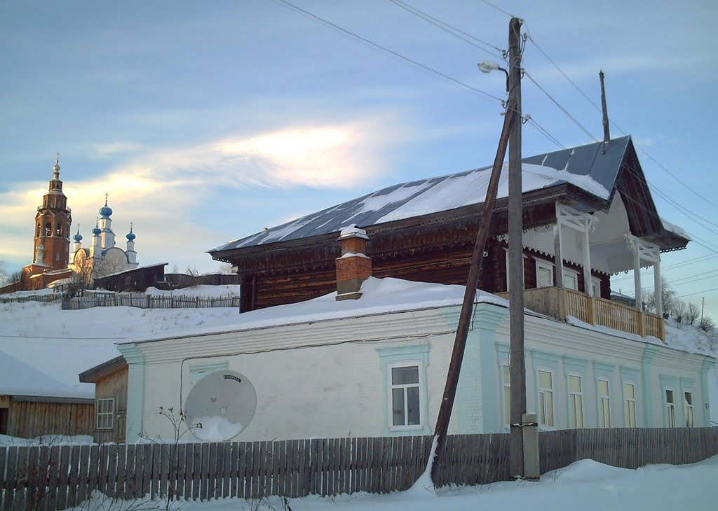 Чердынь. Отель "СТАРАЯ ПРИСТАНЬ".