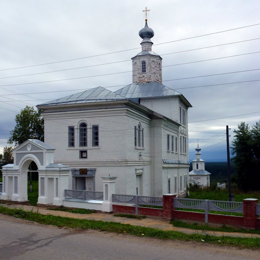 Успенская церковь и Спасская часовня, Чердынь
