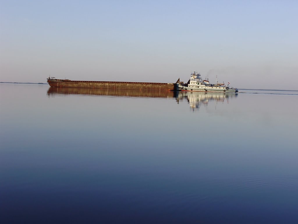 Штиль на Камском море