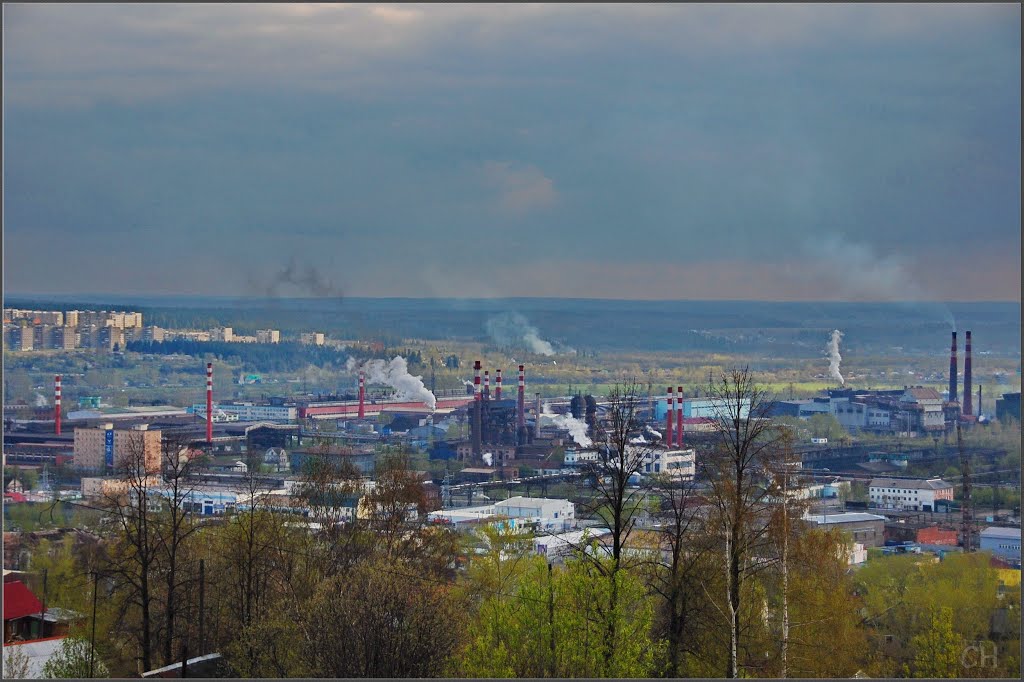 Чусовой. Вид на город