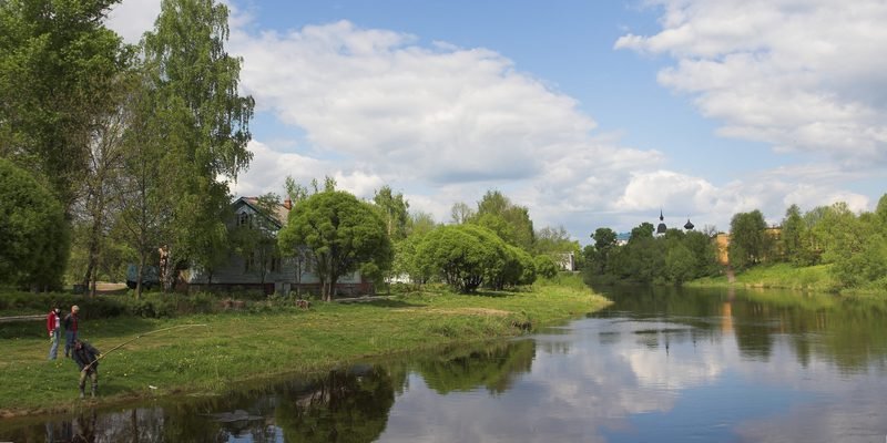 Lovat river / Ловать