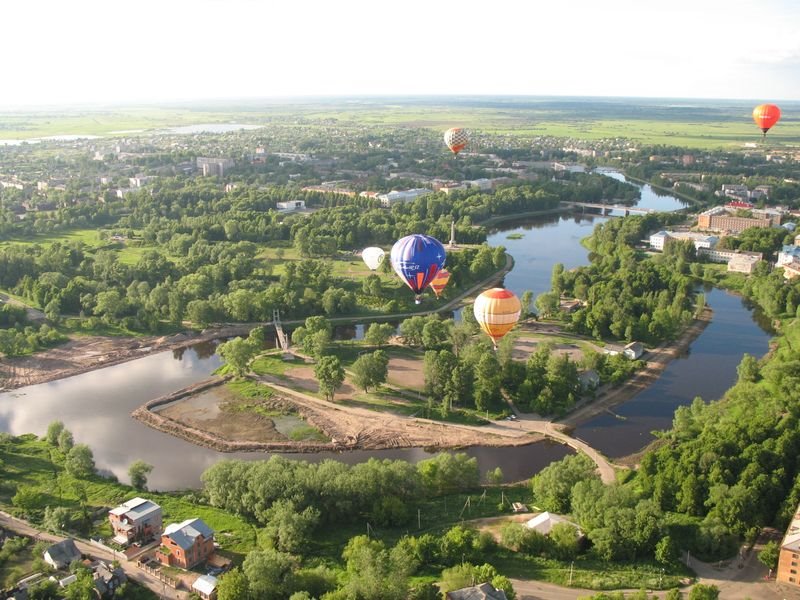 Dyatlinka island on Lovat river, Velikiye Luki