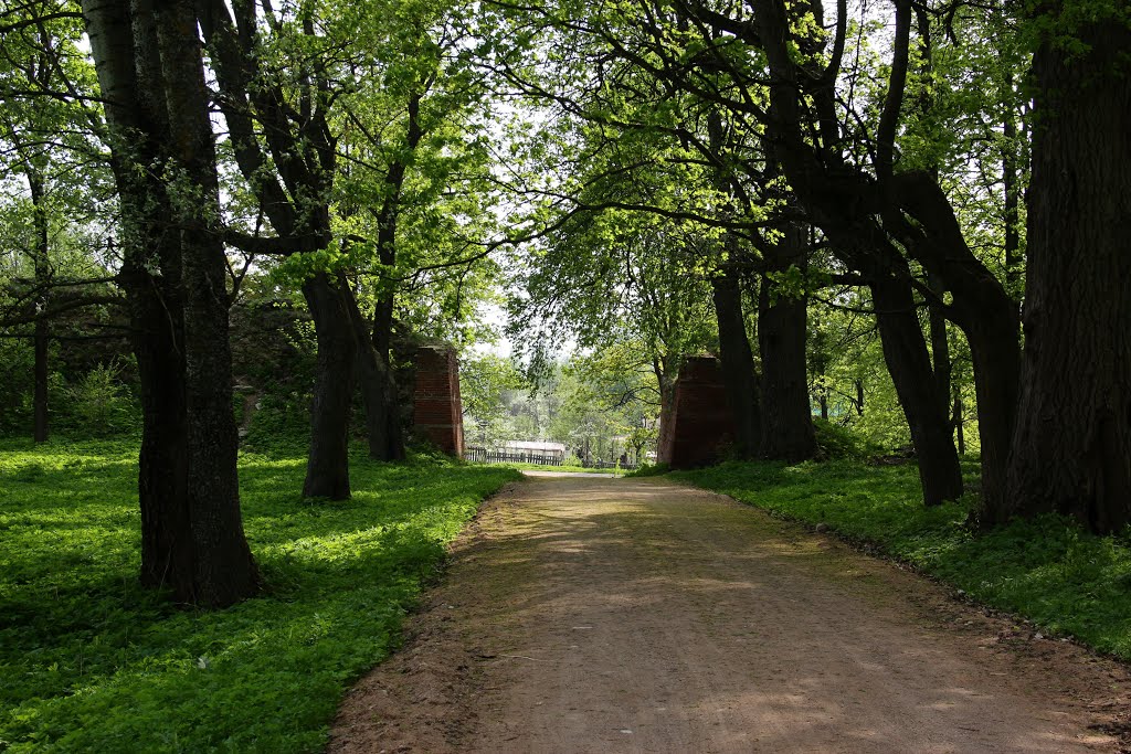 Въезд в крепость