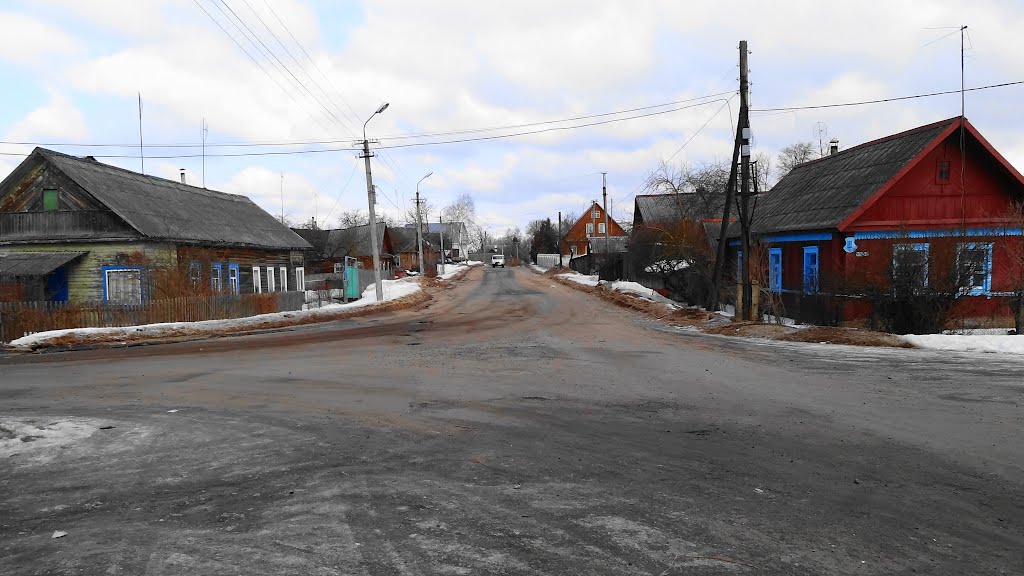 перекресток ул.Калинина и ул.Горького