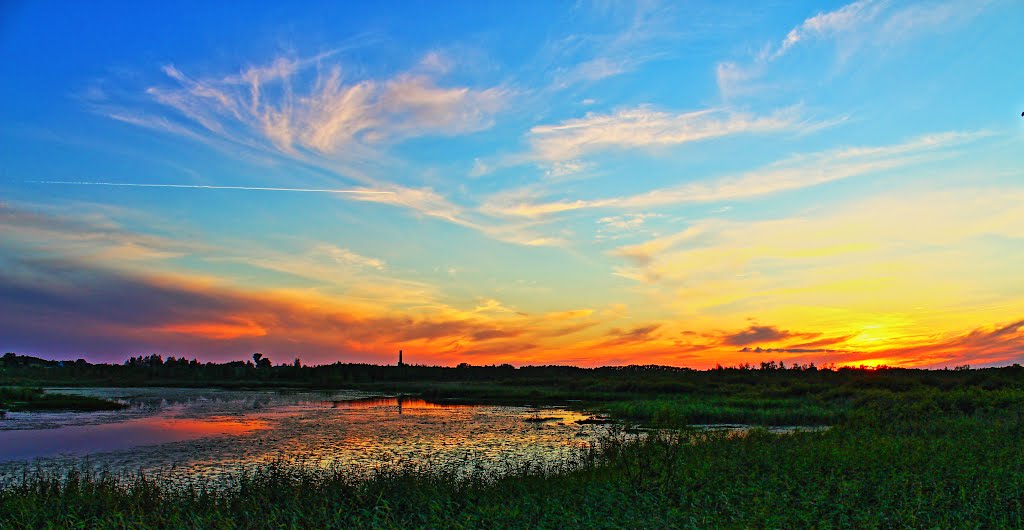 sunset on Emenka