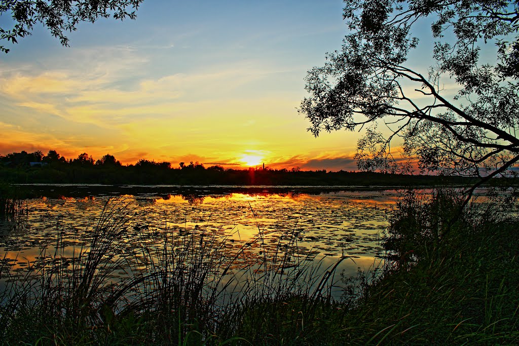 sunset on Emenka