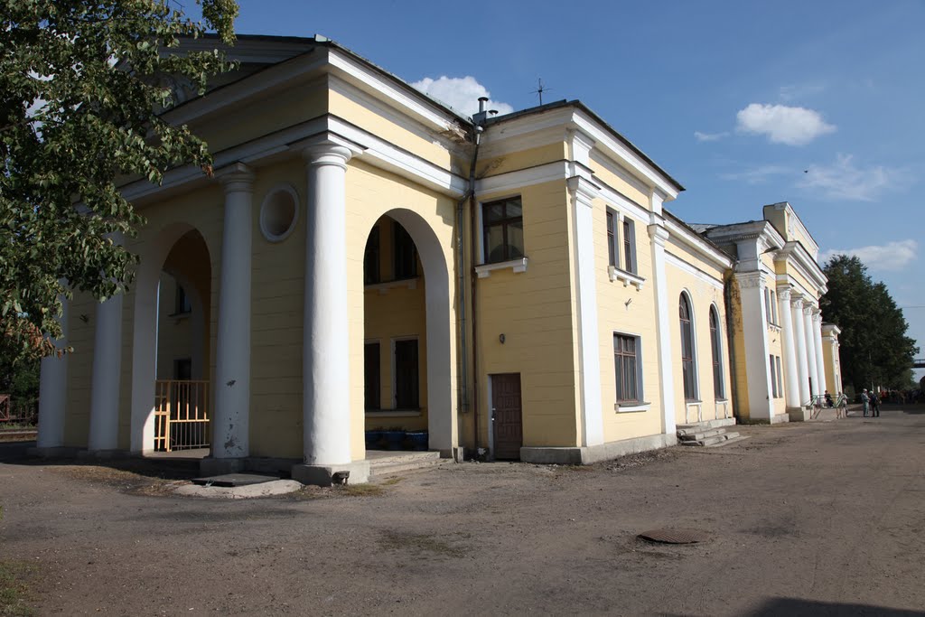 Новосокольники. Вокзал. Novosokolniki. Railway station
