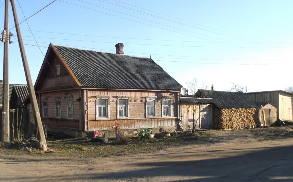 Опочка. Все деревянное. Opochka. All wood