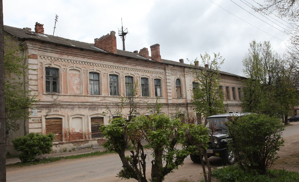 Опочка. На улице Пушкина. Opochka. On Pushkinа St