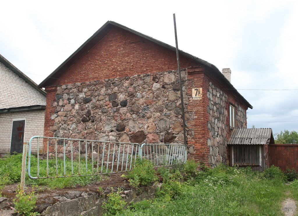 Опочка. Стариный дом. Opochka. Old house