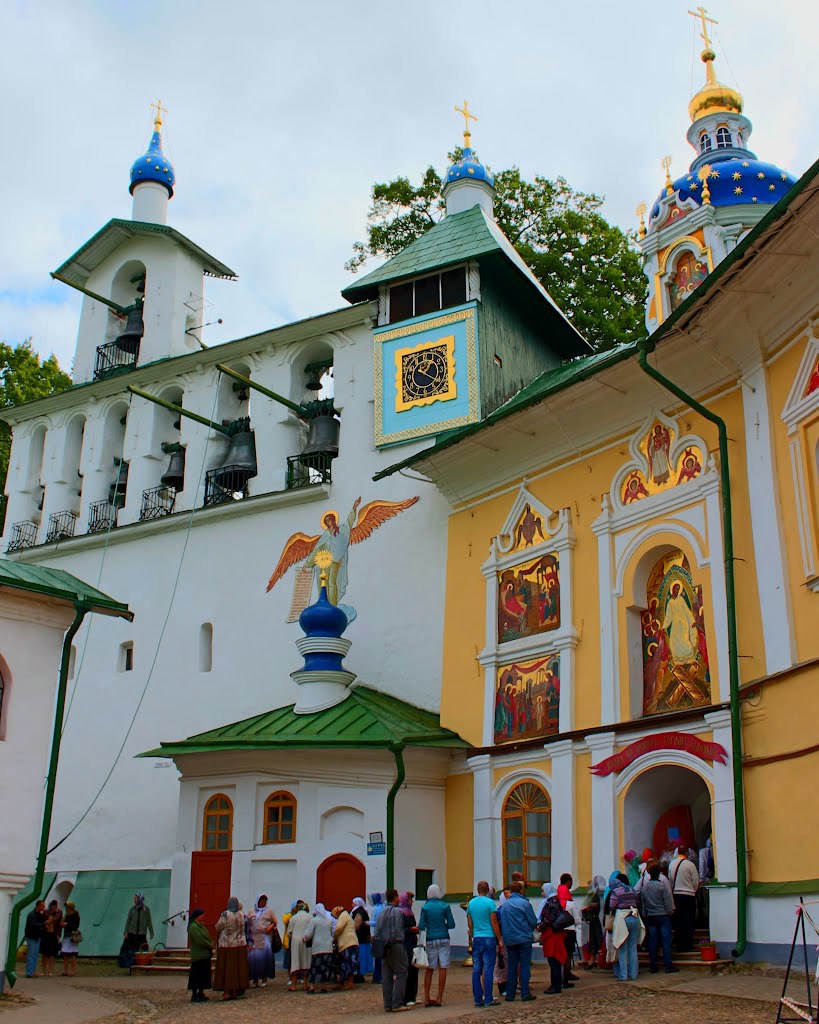 Belfry & entrance to the cave