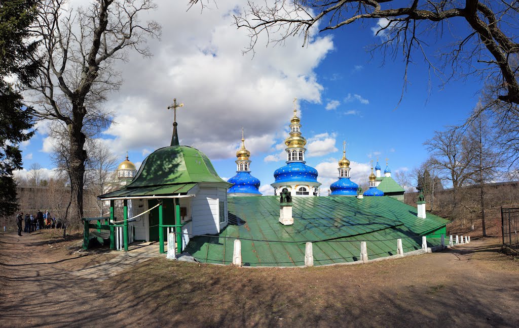 Pskovo-Pechersky a monastery.