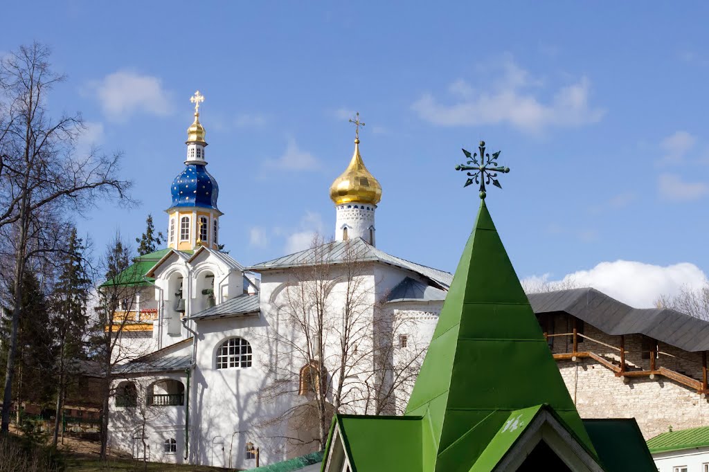 Pskovo-Pechersky a monastery.