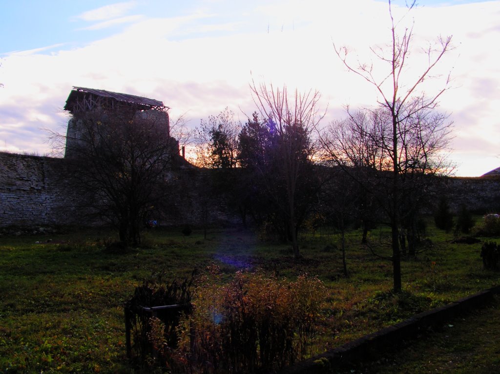 Porkhov. The courtyard