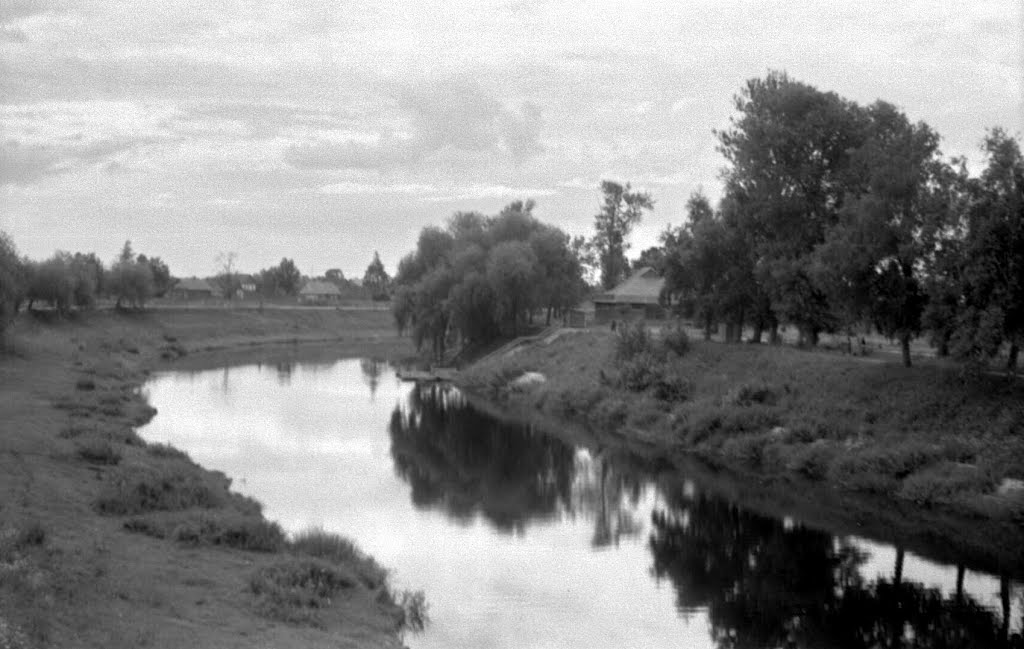 Порхов. Изгибы р.Шелони. 07/1956г.