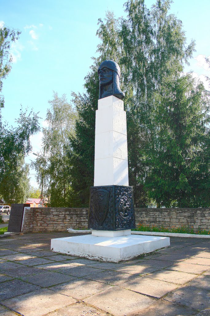 г. Порхов, памятник Александру Невскому