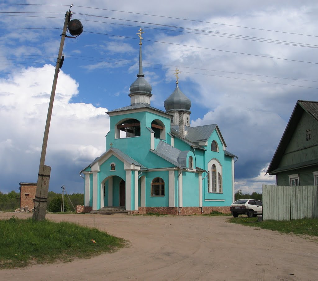 Пустошка. Церковь Сергия Радонежского