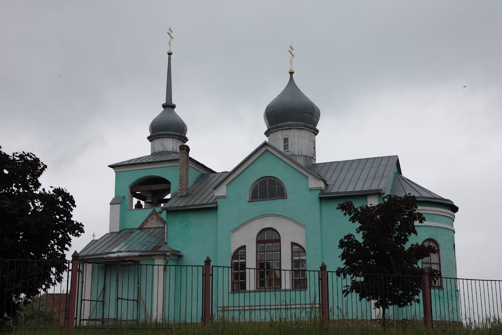 Пустошка. Храм Сергия Радонежского. Pustoshka. Temple of Sergia Radonezhskogo.