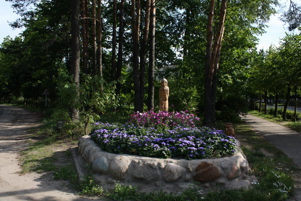 Wooden sculpture