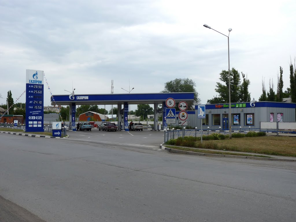 АЗС Газпром на Артёме