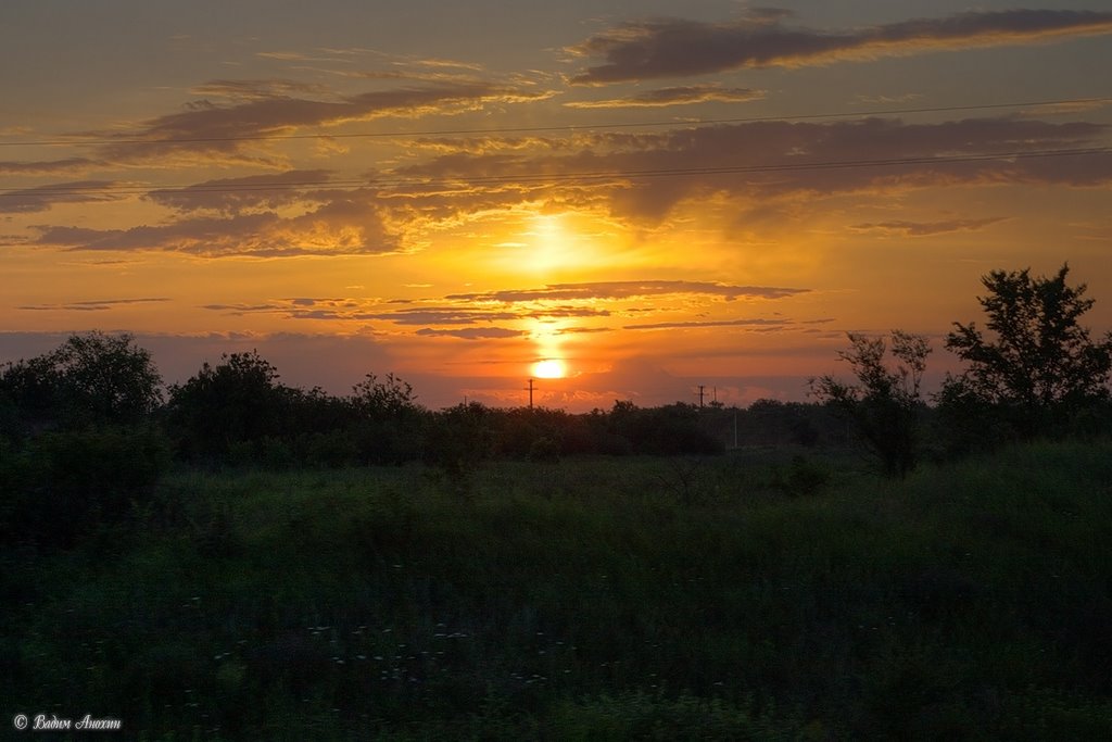 Sinrise near Repnaya train station