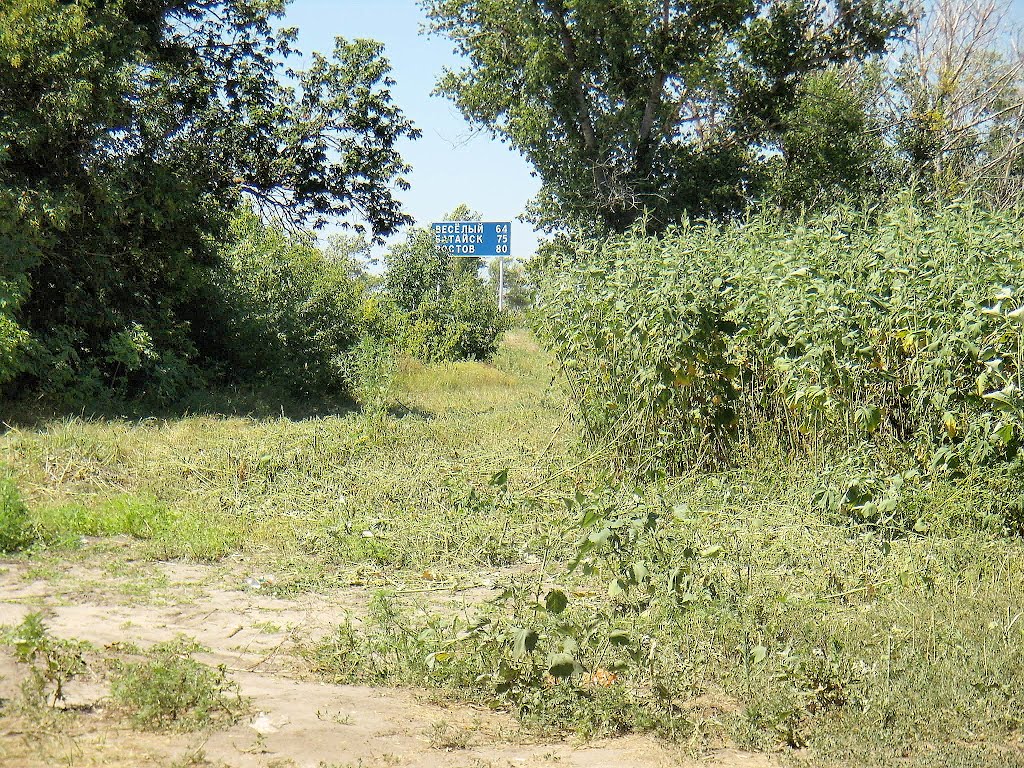 Километровый указатель